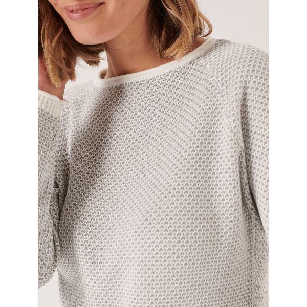 Light Grey Crew Neck Jumper – Barbow
