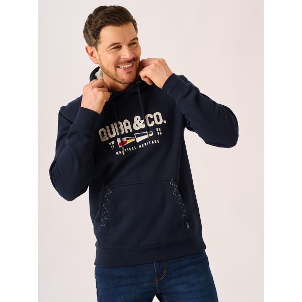 Dark Navy Hoody - Hannu