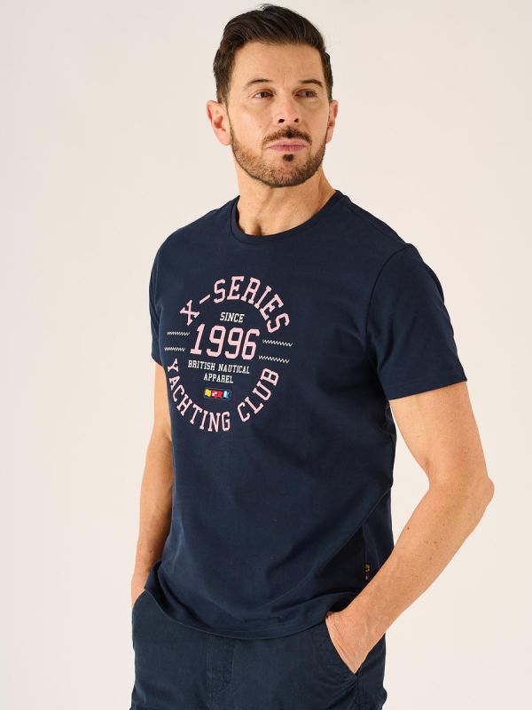 Allegro X-Series Graphic T-Shirt In Dark Navy