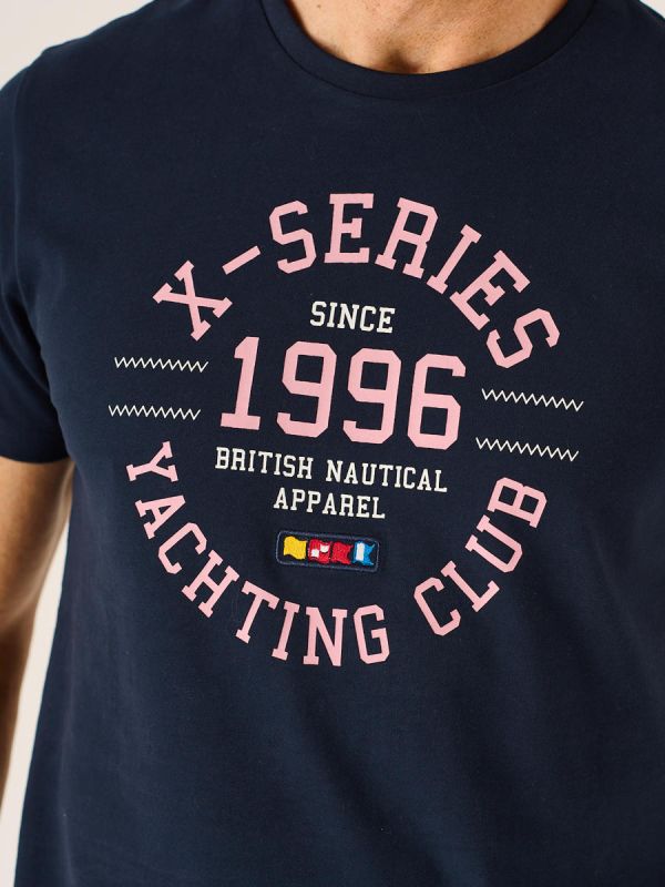 Allegro X-Series Graphic T-Shirt In Dark Navy