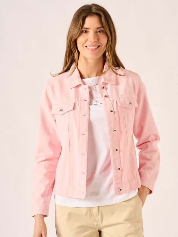 Aria Western jacket in Rose Pink