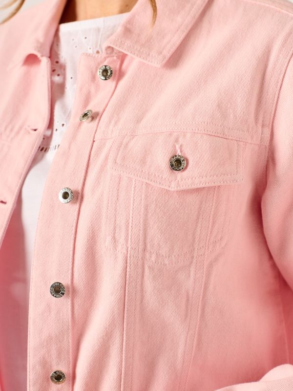 Aria Western jacket in Rose Pink
