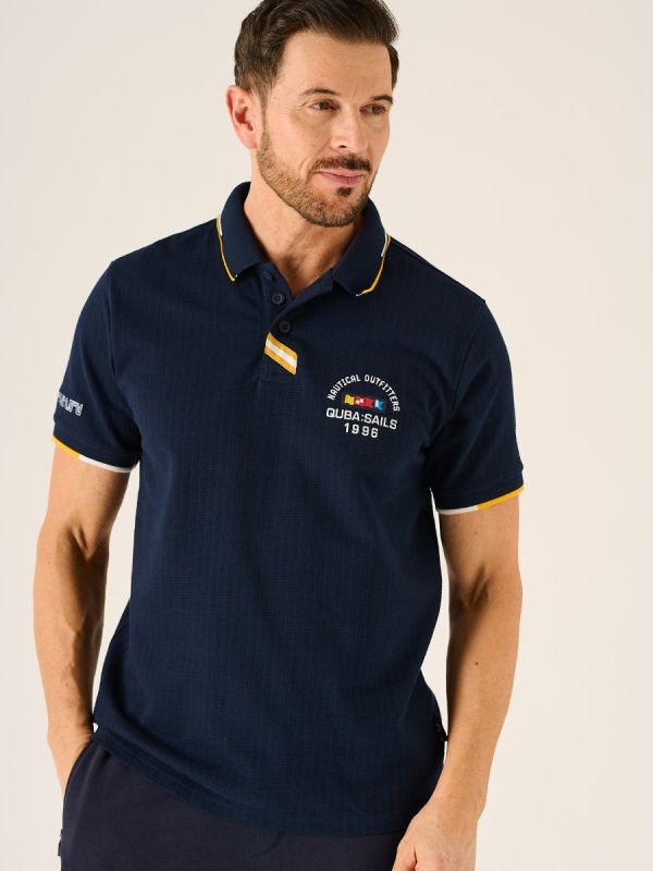 Boas X- Series Polo Shirt In Dark Navy 