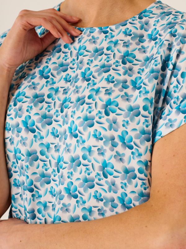 Danni Multicoloured Printed Woven Top 