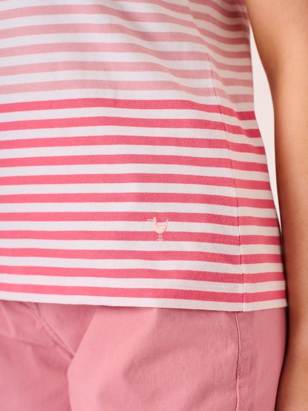 Pink Stripe T-Shirt - Elisa