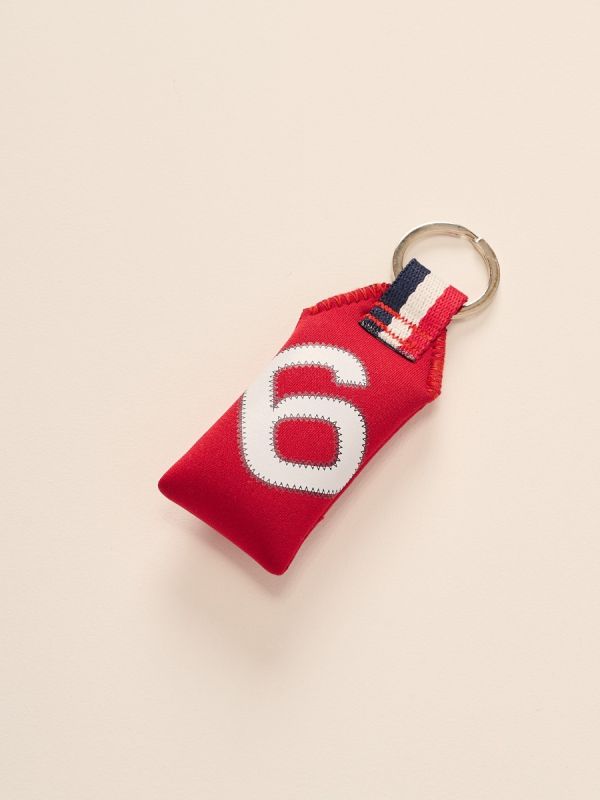 Red Floating Keyring - Flint