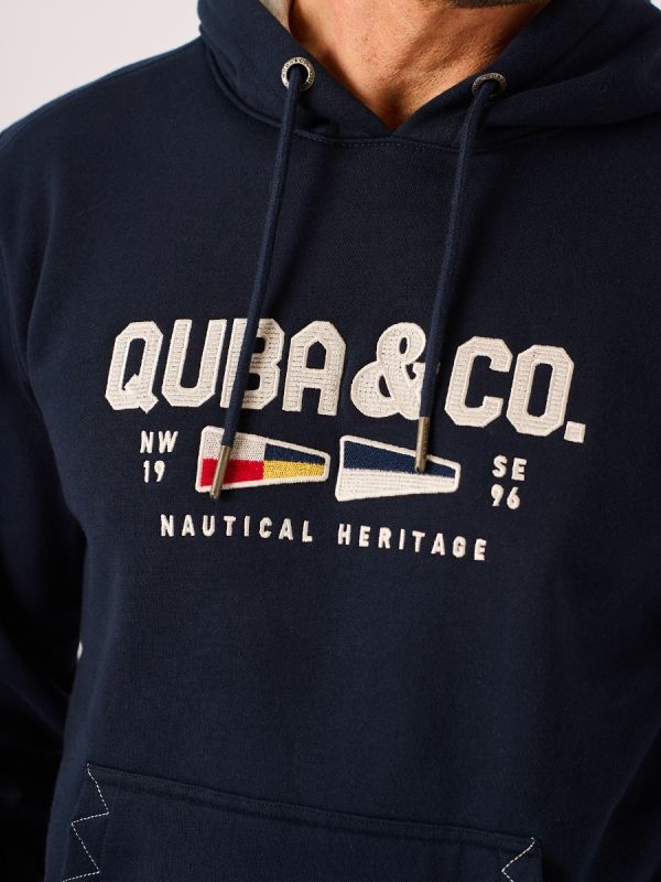 Dark Navy Hoody - Hannu