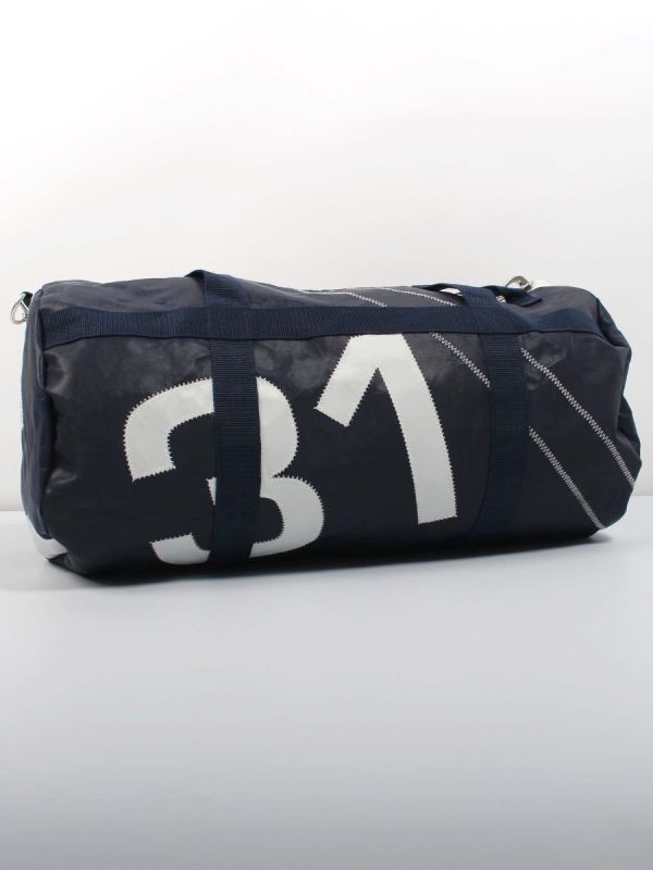 Navy Small Barrel Bag - Heron 