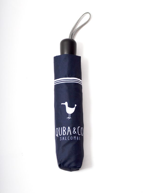 Navy Albatross Print Umbrella - Albatross