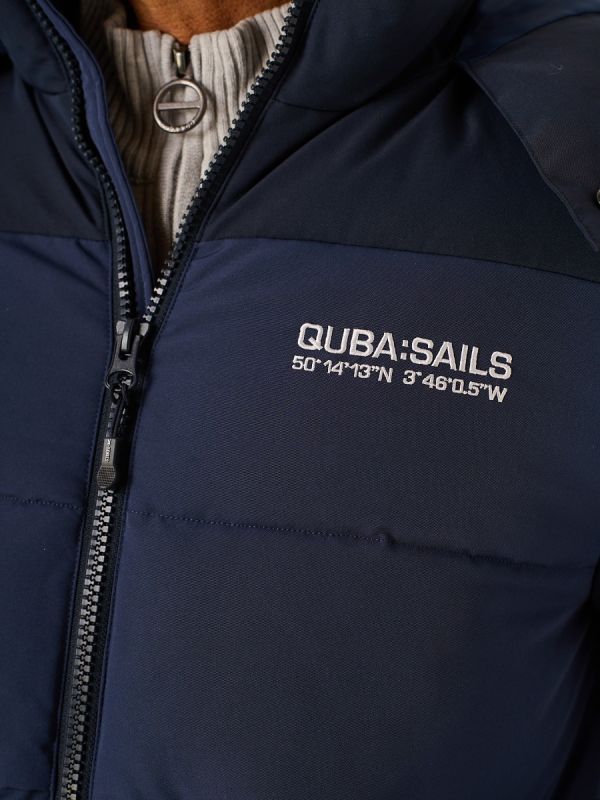 Blue and Dark Navy X-Series Puffer Jacket - Isopod