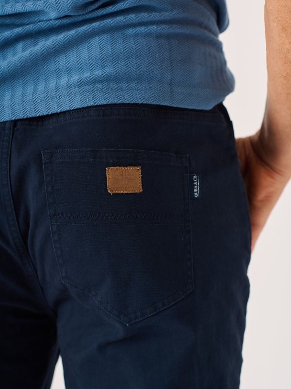 Dark Navy Lifestyle Chino Trousers - Vermont