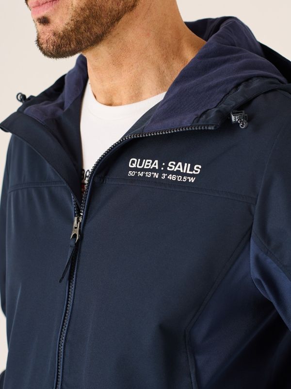 Jesper X-Series Showerproof Performance Jacket In Dark Navy