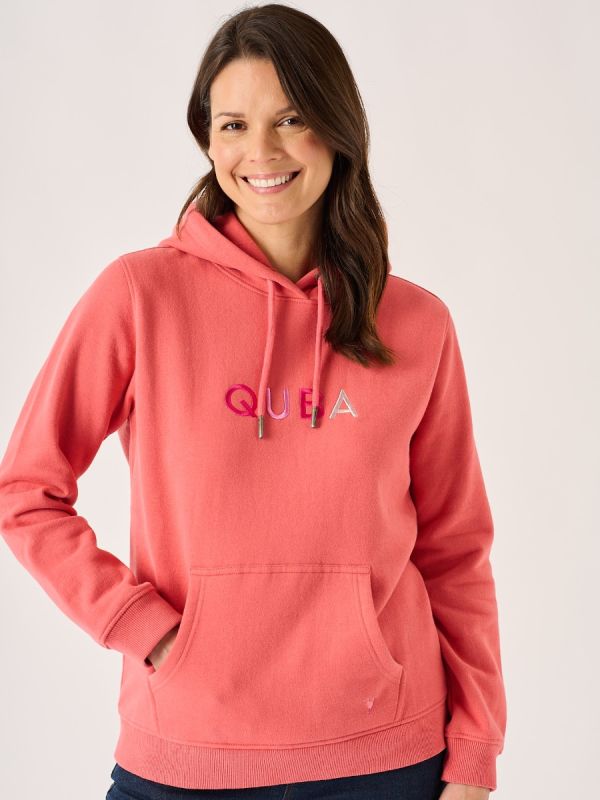 Leonora Classic Hoodie in Coral