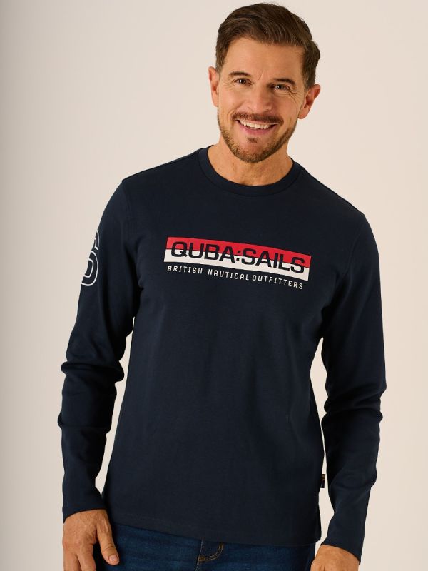 Dark Navy X-Series Long Sleeved T-Shirt - Lincoln