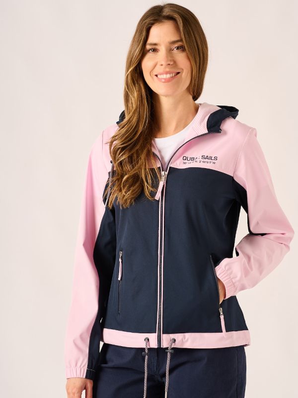 Navy and Pink X-Series Showerproof Jacket – Mintie