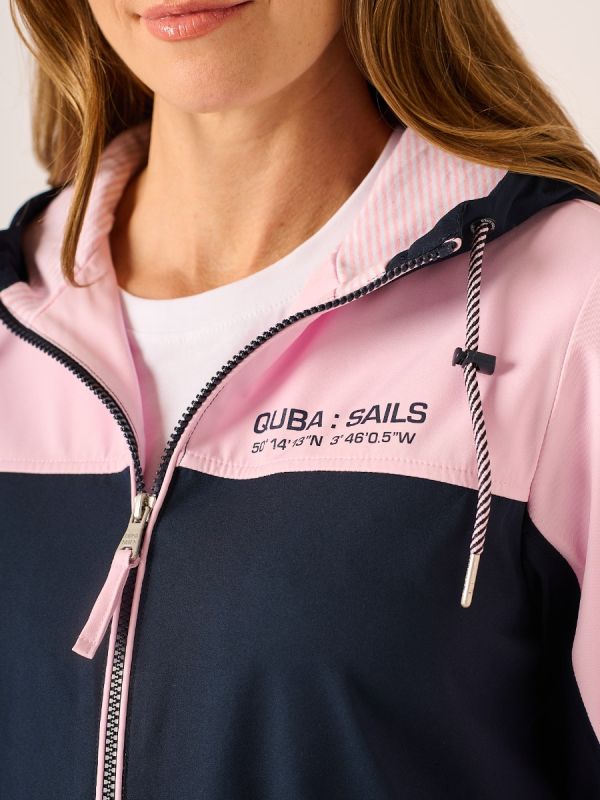 Navy and Pink X-Series Showerproof Jacket – Mintie