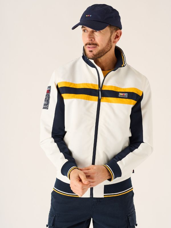 Plitch X-Series Showerproof Performance Jacket In White