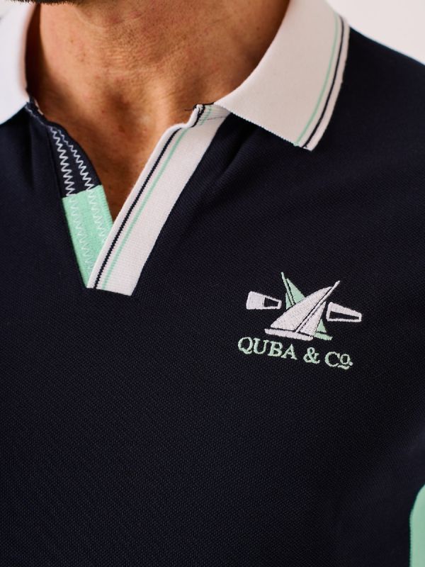 Dark Navy Polo Shirt - Puffin