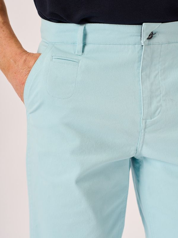 Lifestyle Chino Shorts In Splash Blue - Sandey