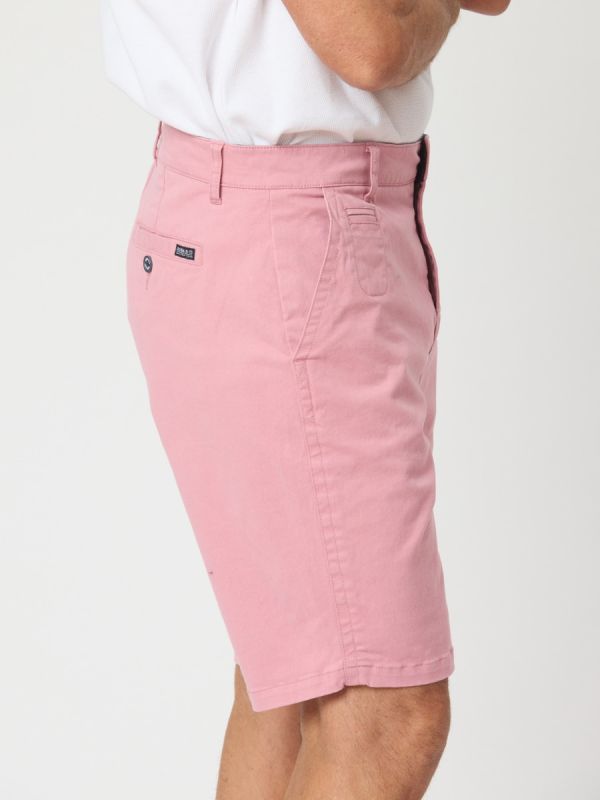 Sandre Lifestyle Chino Shorts In Antique Pink