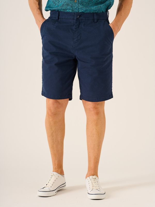Sandre Lifestyle Chino Shorts In Navy