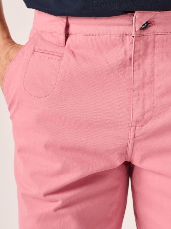 Lifestyle Chino Shorts In Antique Pink - Sandey 