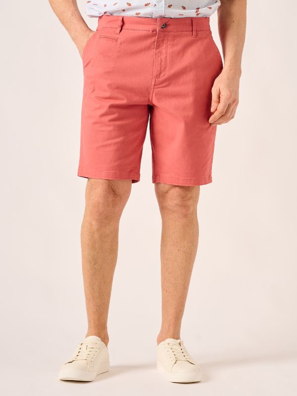 Lifestyle Chino Shorts In Dusty Cedar - Sandey
