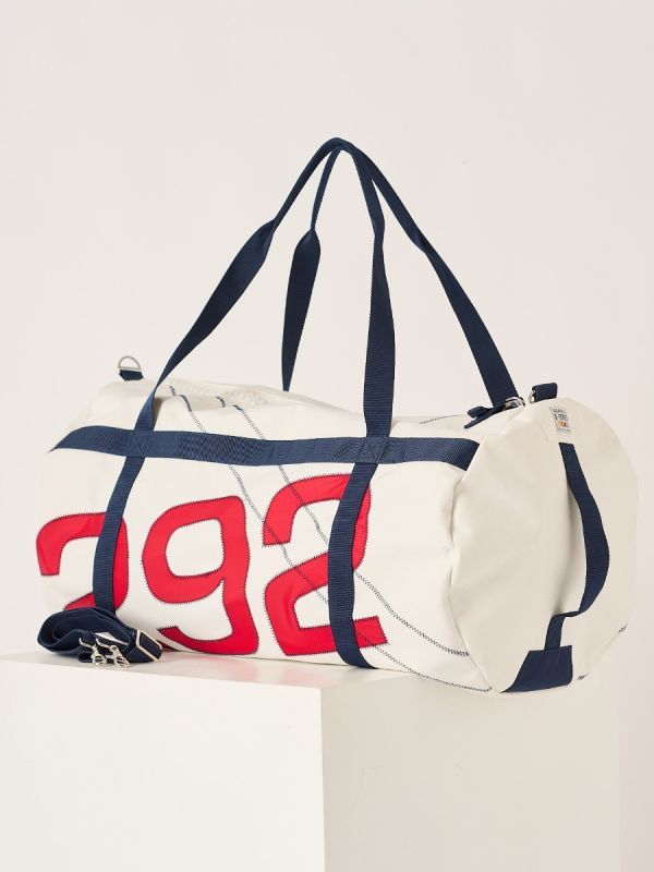 White Large Rudder Bag - Hailing