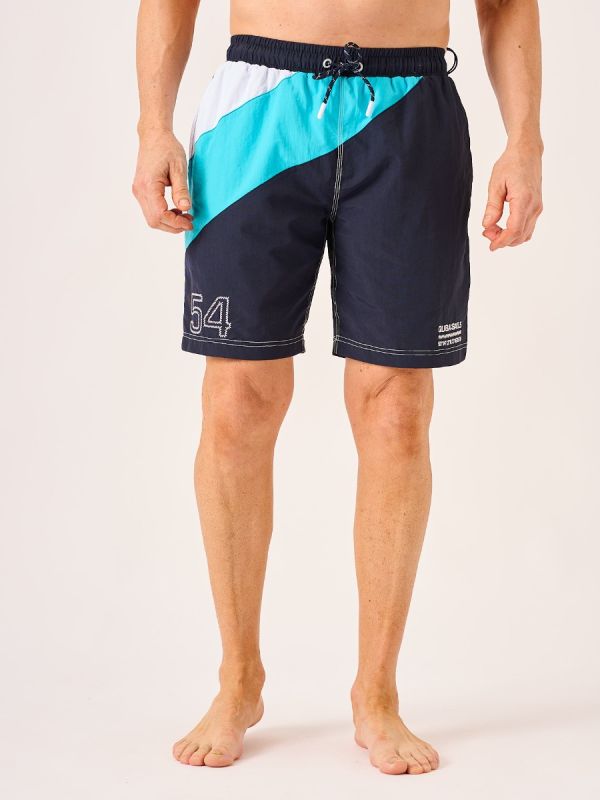 X-Series Navy Swim Shorts - Sherp