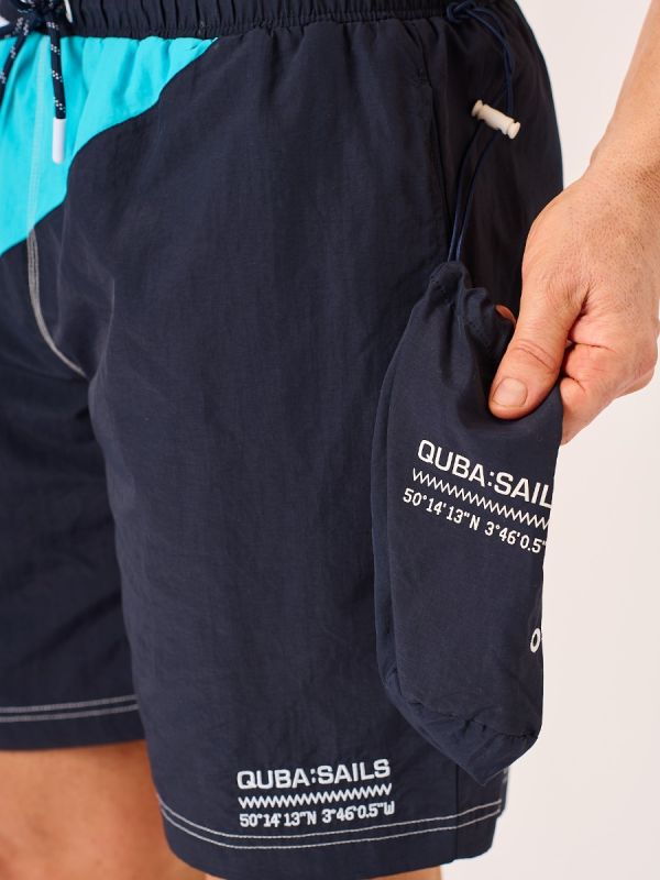 X-Series Navy Swim Shorts - Sherp