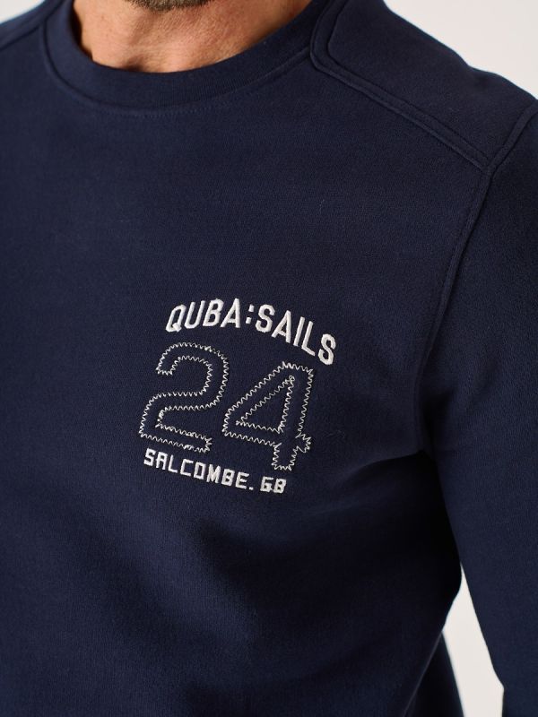 Dark Navy X-Series Crew Neck Sweatshirt - Spence 