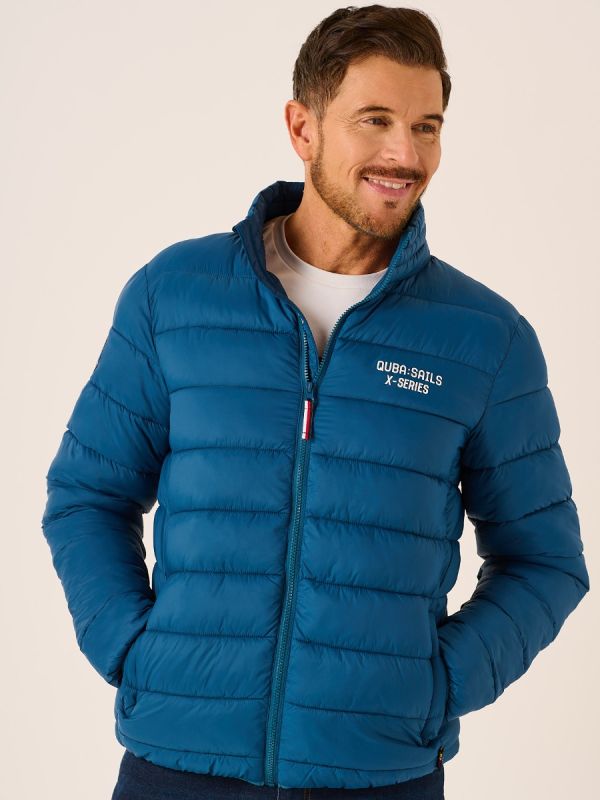 Dark Teal Ultra Light Padded Jacket X-Series Uberto