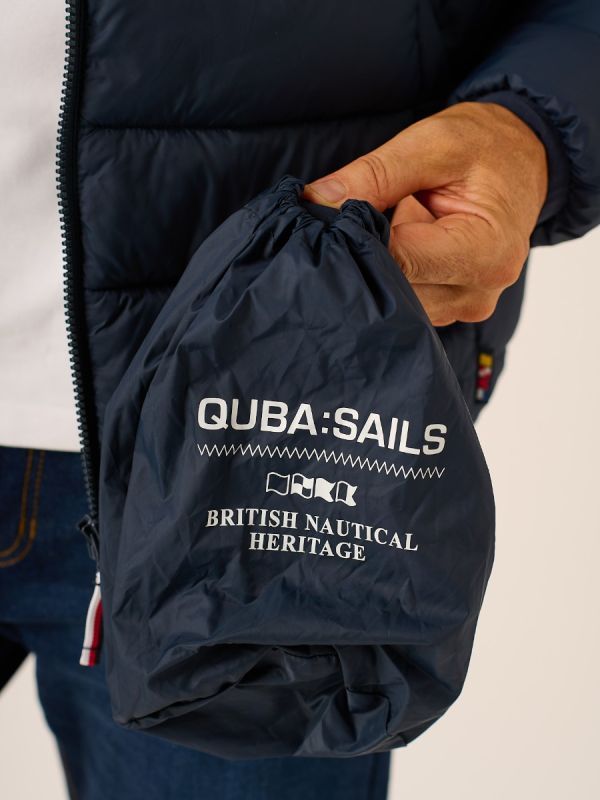 Dark Navy Ultra Light Padded Jacket X-Series Uberto