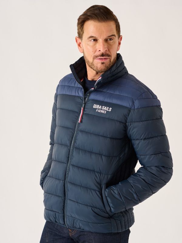 Navy X-Series Ultra Light Showerproof Packable Thermal Padded Jacket - Umberleigh