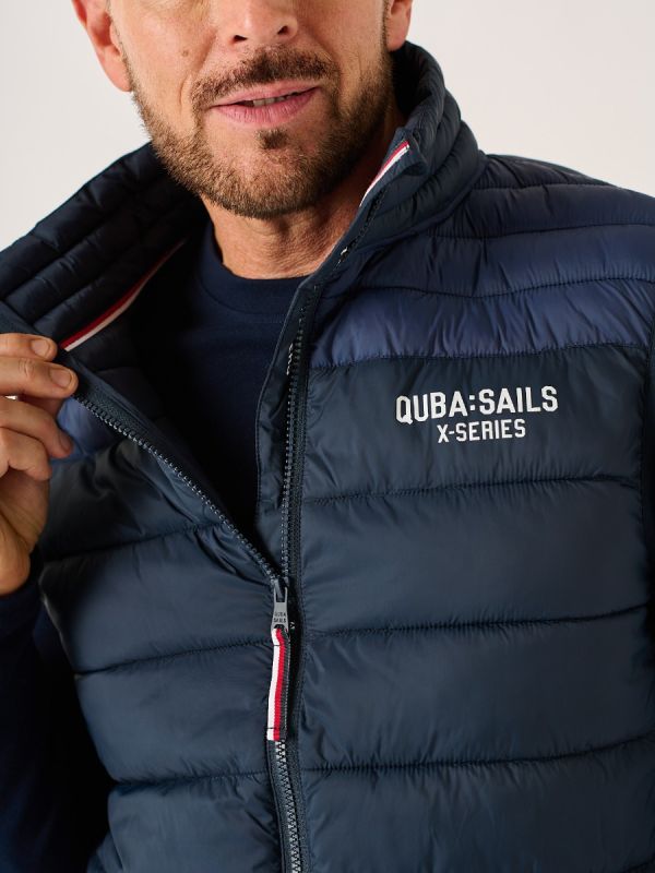 Navy X-Series Ultra Light Showerproof Packable Thermal Padded Gilet - Upton
