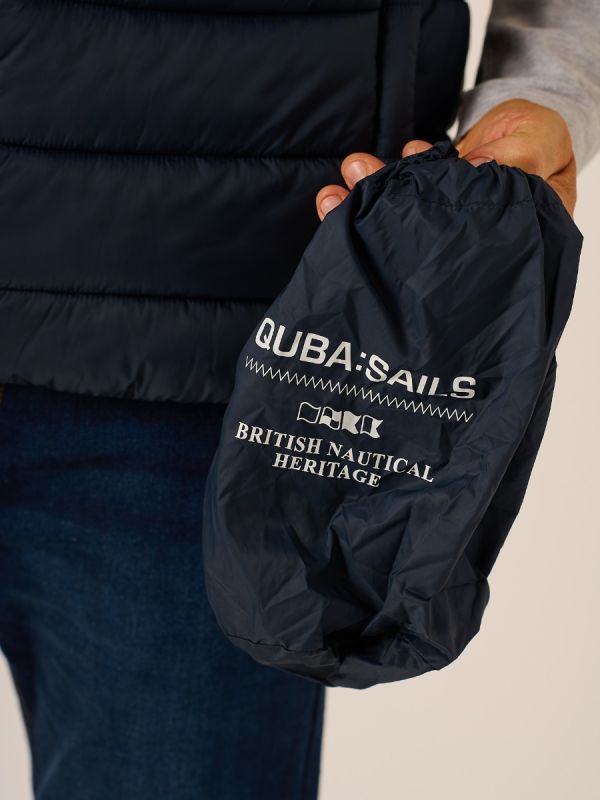 Dark Navy Ultra Light Padded Gilet X-Series Usher