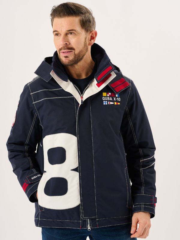 X-10 Mens Heritage Jacket Dark Navy