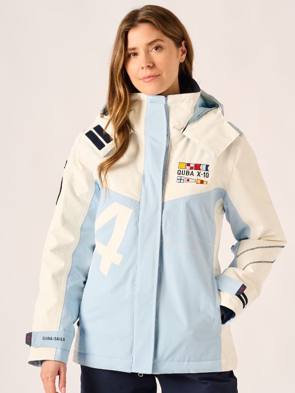  X-10 Ladies Heritage Jacket Blue And White