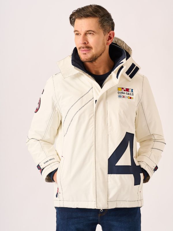 X-10 Mens Heritage Jacket White