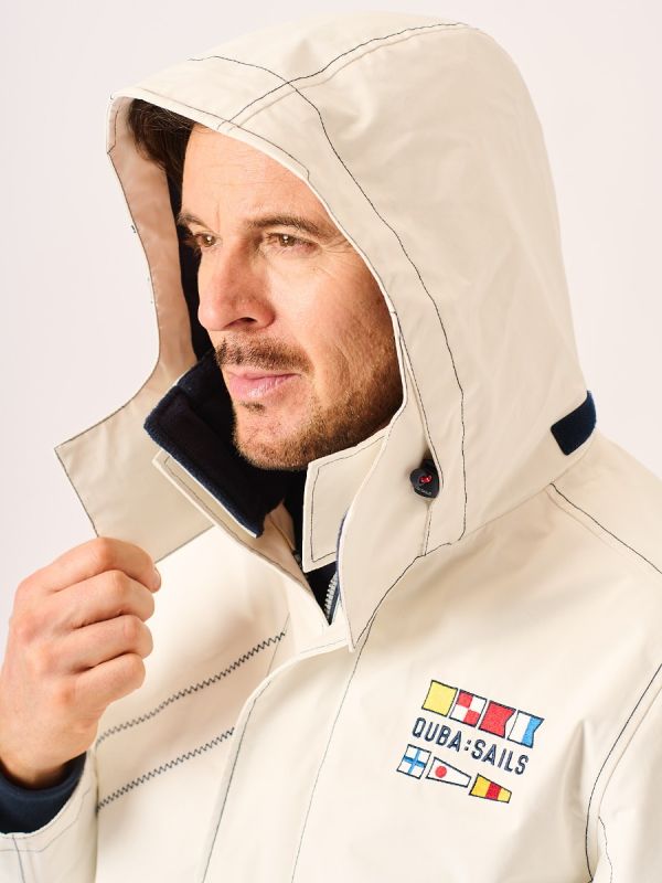 X-10 Mens Heritage Jacket White