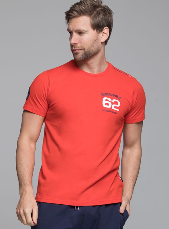X155 Mens X-Series T-Shirt - Flare Red | Quba & Co