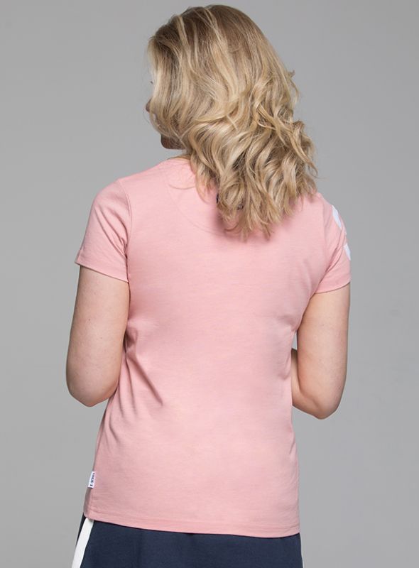 X102 Ladies X-Series Graphic T-Shirt - Shell Pink