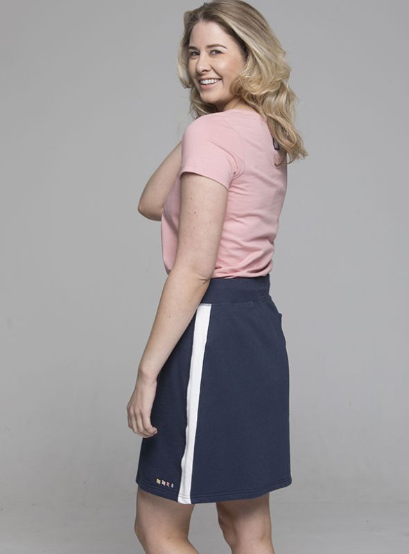 X451 Jersey Skirt - Navy