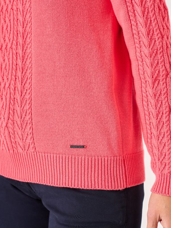 Hoff Cable-Knit Jumper