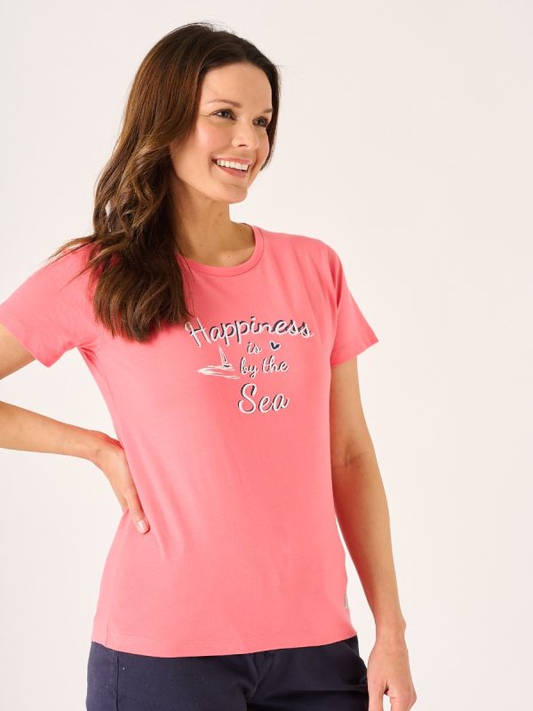 Argill Pink  Happiness T-shirt 