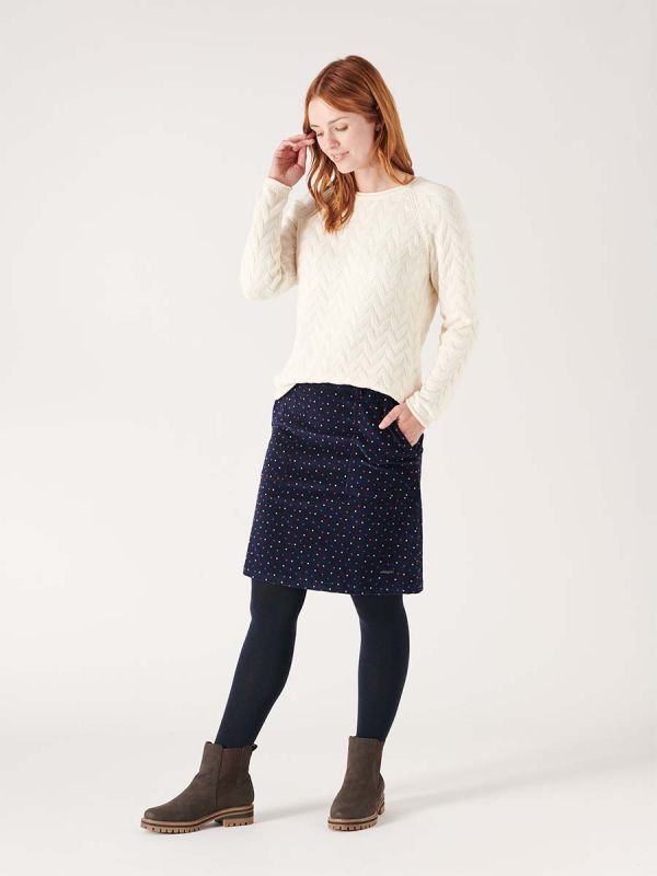 Maple Cord Skirt