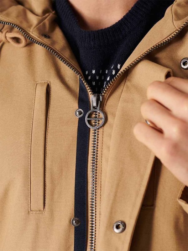 close up of the Jerboa jacket in Quba and Co's autumn and winter range for 2021