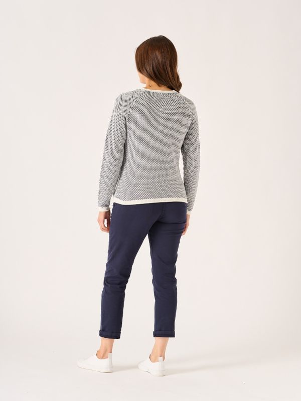Barbow Textured Roll Neck Jumper