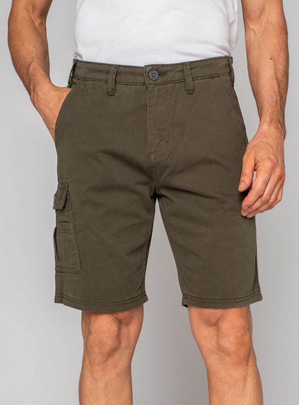 Boone Utility Shorts - Dark Khaki | Quba & Co Jeans, Trousers, and Shorts