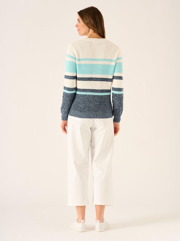Chunky Wool Knit Space Dye Jumper - Chartreuse Yellow